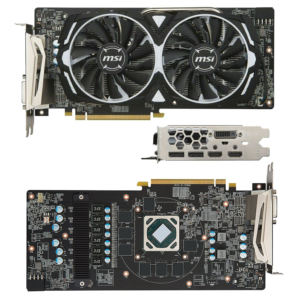 Msi radeon shops 580 armor 8gb