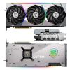 MSI RTX 3080 SUPRIM X LHR 12GB Ampere Gaming Graphics Card Black