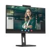 AOC Q27P3QW 27" Quad HD Business Monitor with Webcam & Speakers USB Hub Black