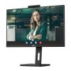 AOC Q27P3QW 27" Quad HD Business Monitor with Webcam & Speakers USB Hub Black