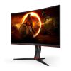 AOC CQ27G2S/BK 27" Quad HD 1440p Curved Monitor 165Hz 1ms HDMI DisplayPort Black