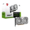 MSI RTX 4060 VENTUS 2X OC White 8 GB GDDR6 Graphics Card Ray Tracing DLSS