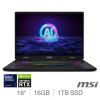 MSI Pulse 16 AI 16" Quad HD Gaming Laptop Intel Ultra 7 16GB RAM 1TB SSD RTX 4070