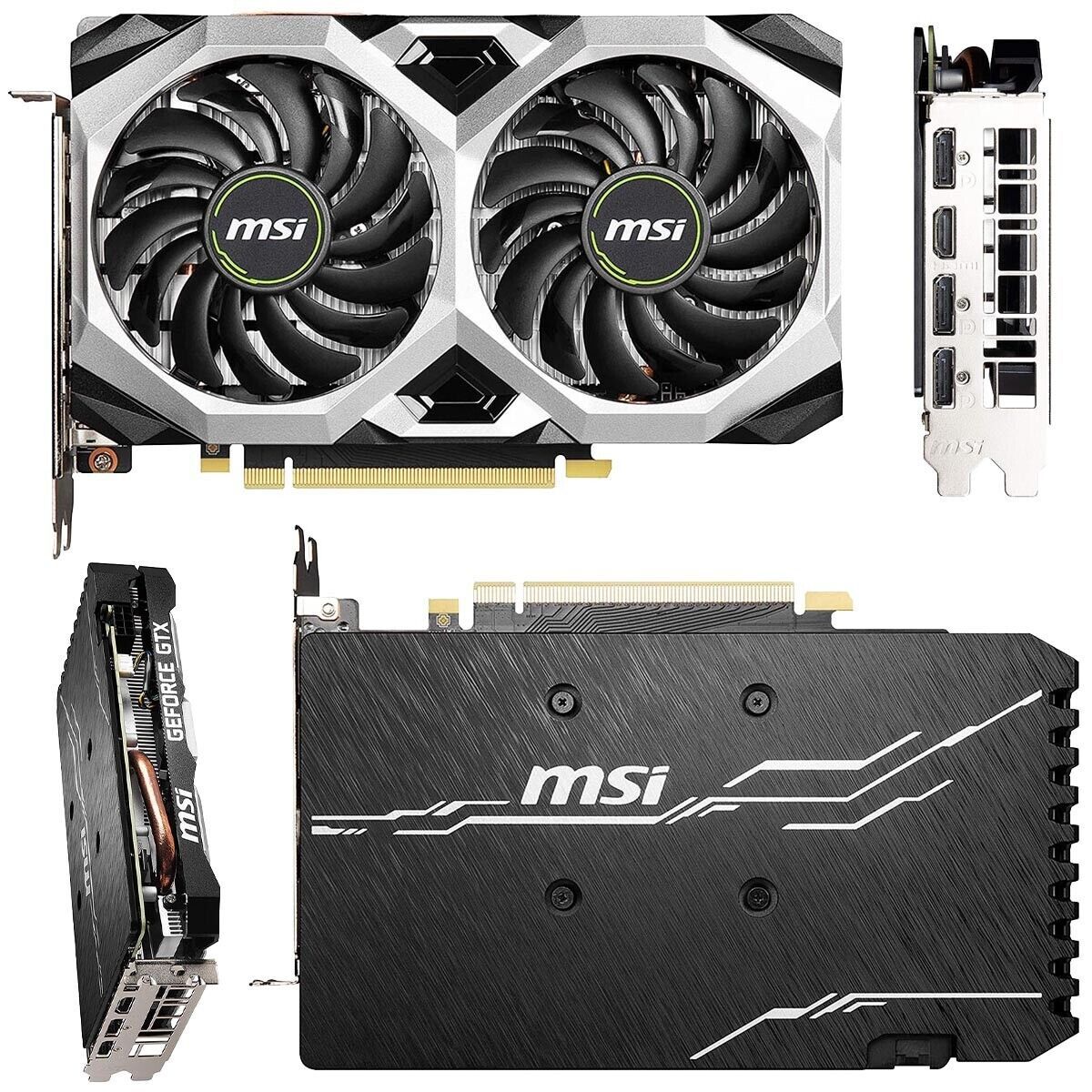 MSI GeForce GTX 1660 Super Ventus XS 6GB OC Gaming Graphics Card GPU Twin Fan