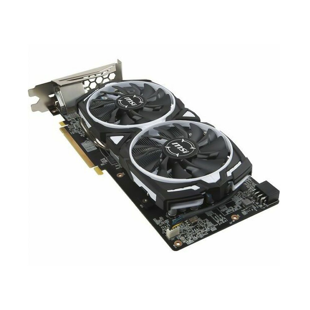 MSI AMD Radeon RX 580 ARMOR 8GB OC HDMI DVI DP Graphics Card 