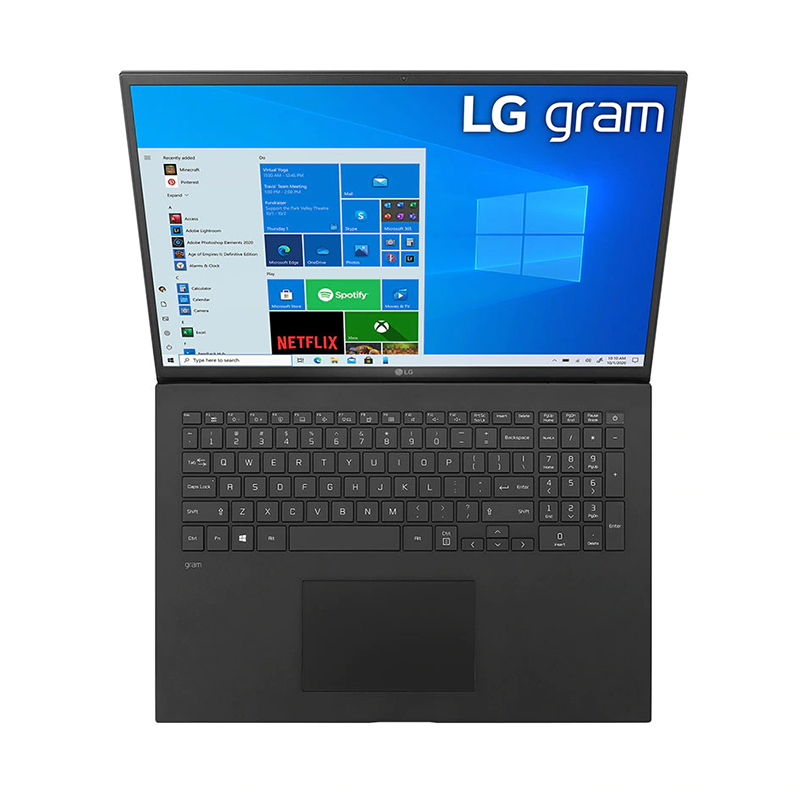 LG gram 17Z90P 17'' Ultra-Lightweight Laptop i7-1165G7 16GB 1TB Black