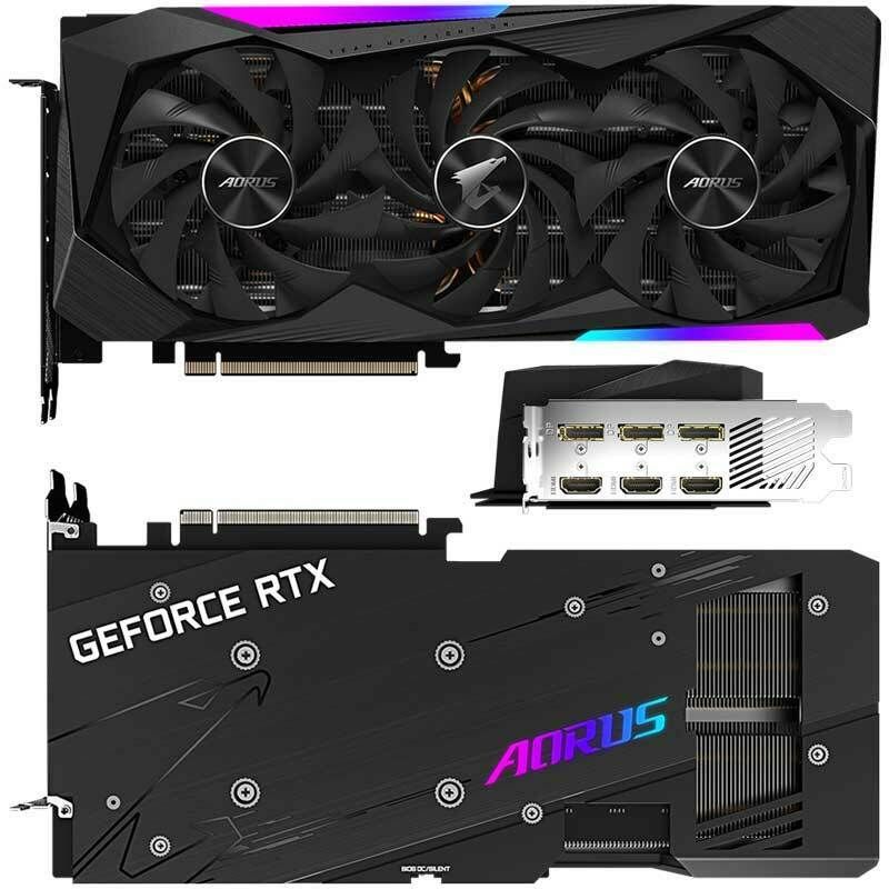 Gigabyte AORUS GeForce RTX 3070 8GB MASTER Graphics Card