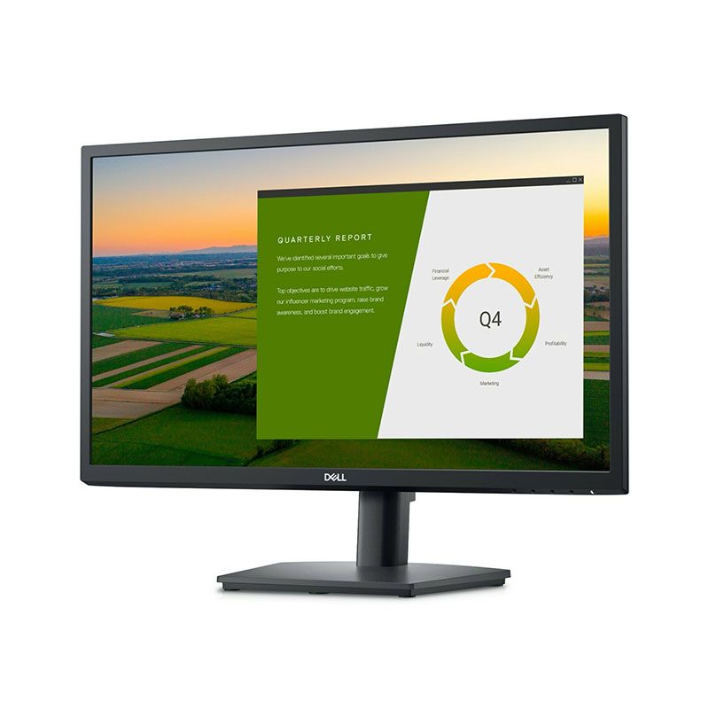 Dell E2422HS 24" FHD VGA HDMI DisplayPort Desktop Monitor w/ Speakers