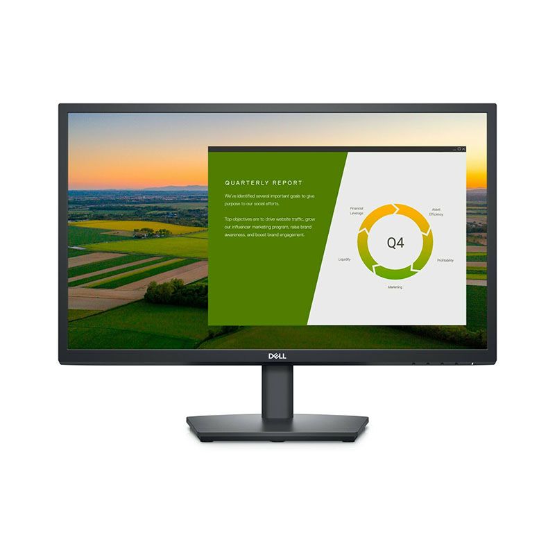 Dell E2422HS 24" FHD VGA HDMI DisplayPort Desktop Monitor w/ Speakers