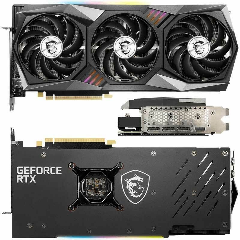 MSI NVIDIA GeForce RTX 3060 Ti 8GB GAMING Z TRIO LHR Graphics Card