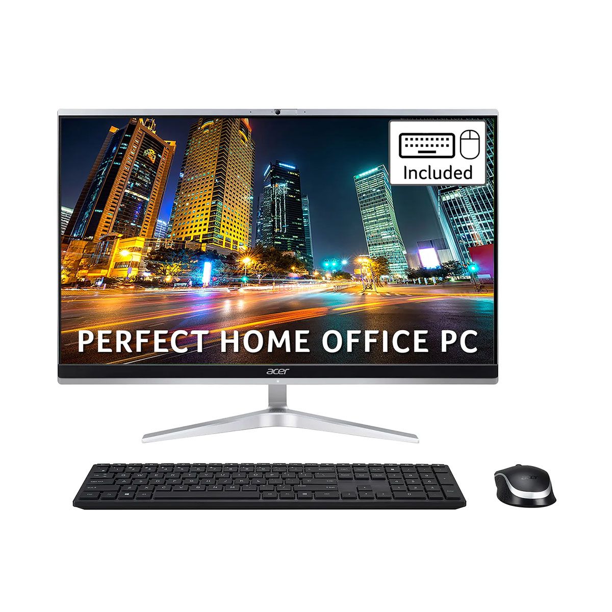 ACER Aspire C24-1650 23" AIO Desktop i3-1115G4 8GB 128GB + 1TB