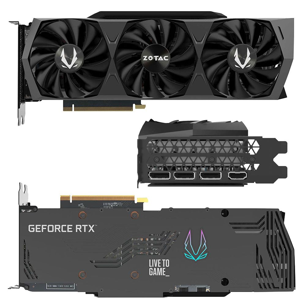 Zotac GeForce RTX 3080 Trinity OC 10GB GDDR6X Graphics Card