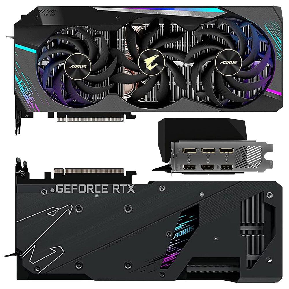 Gigabyte AORUS NVIDIA GeForce RTX 3080 10GB XTREME Rev2 Graphics Card 