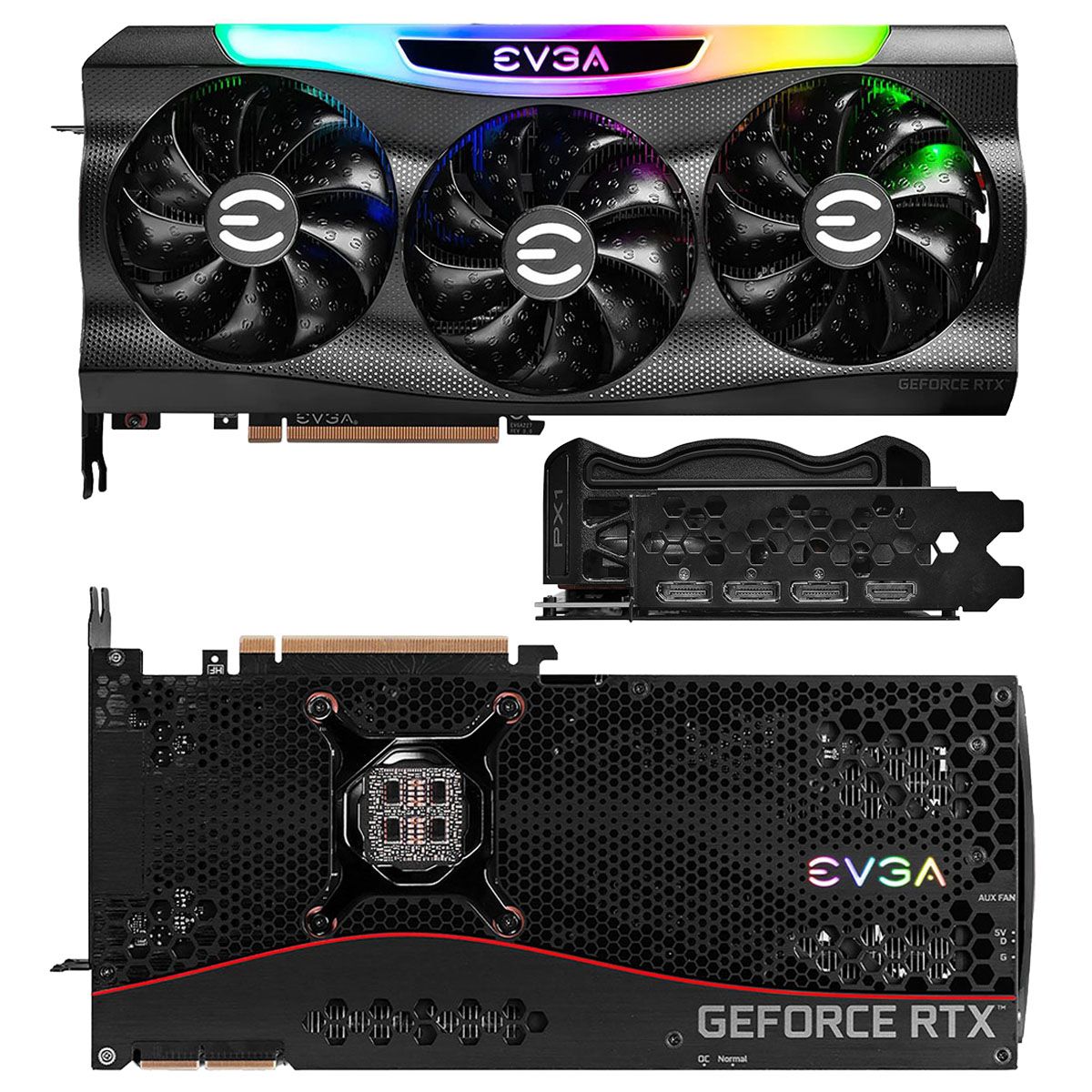 EVGA GeForce RTX 3090 FTW3 ULTRA 24GB GDDR6X ARGB 4K 120Hz HDR Graphics Card