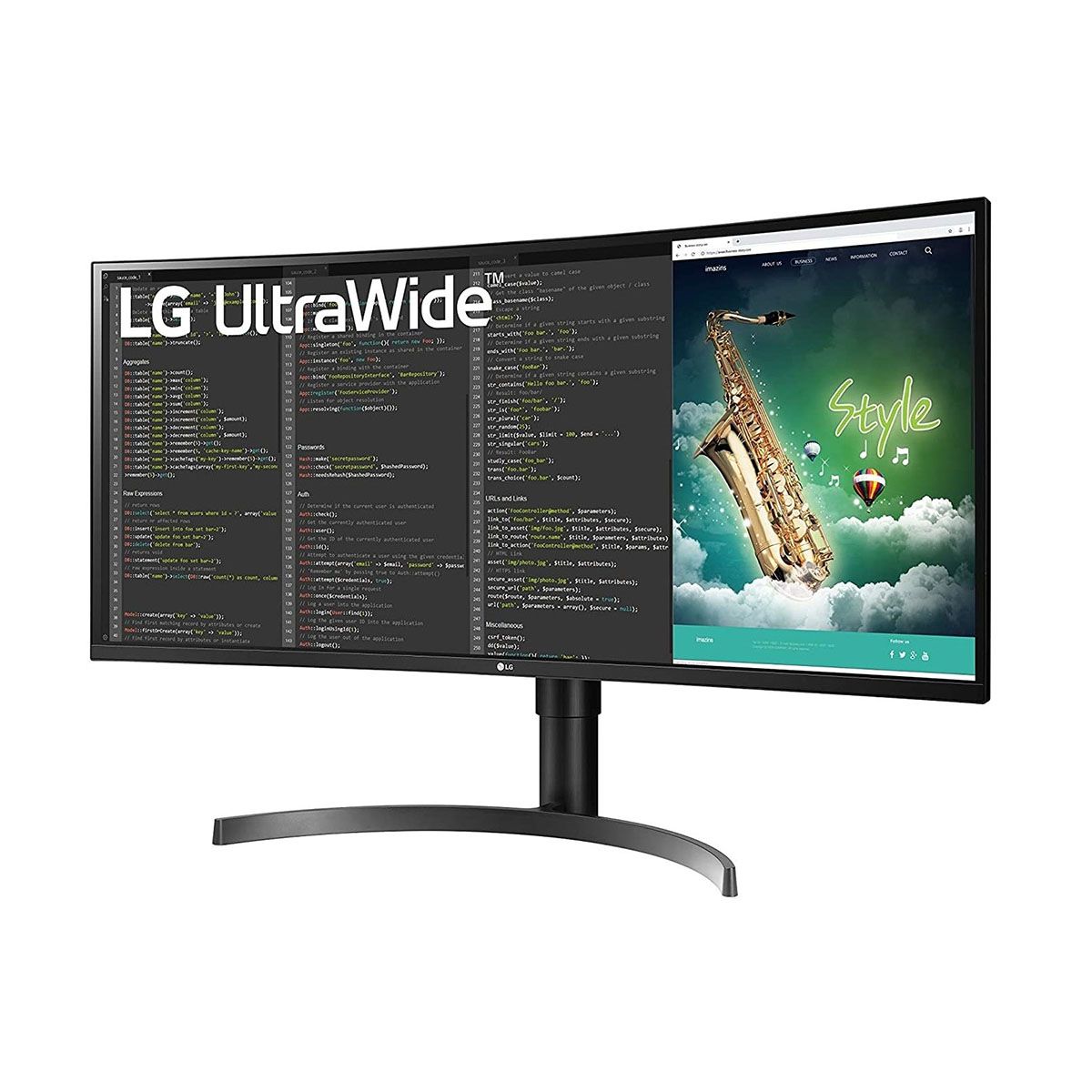 LG 35" UltraWide Quad HD 1440p Curved HDR 10 Monitor 100Hz FreeSync