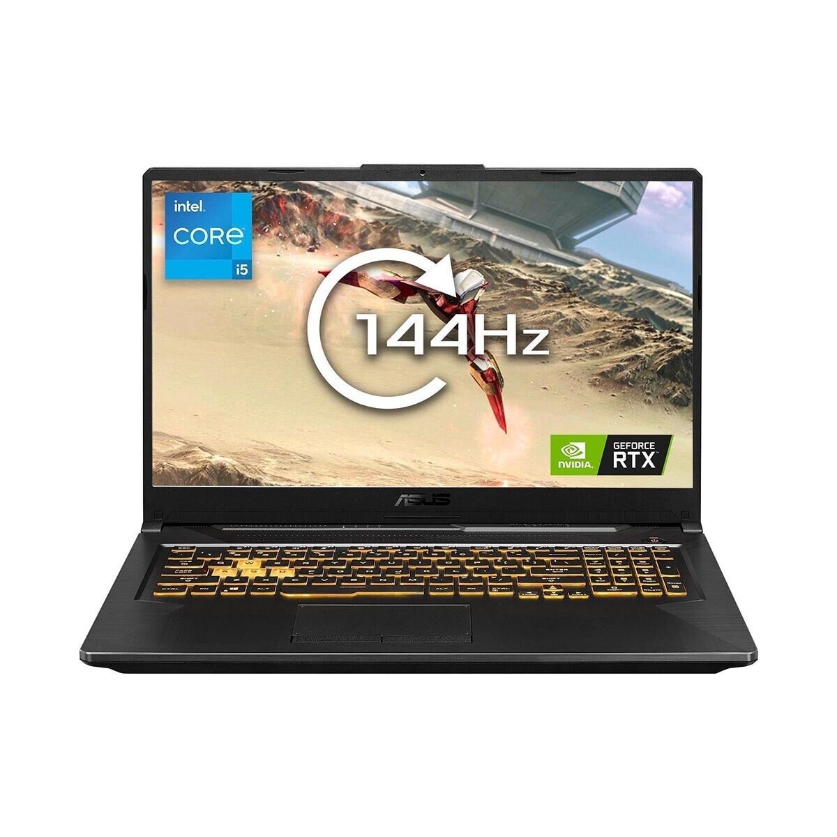 ASUS TUF F17 17" Gaming Laptop i5-11400H 8GB 512GB RTX 3050Ti