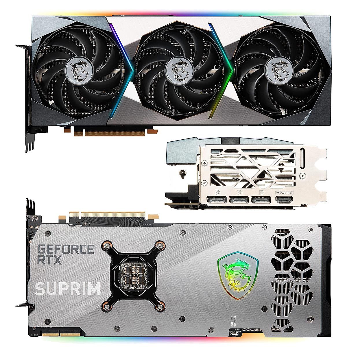 MSI NVIDIA GeForce RTX 3090 TI 24GB GDDR6X SUPRIM X Gaming Graphics Card