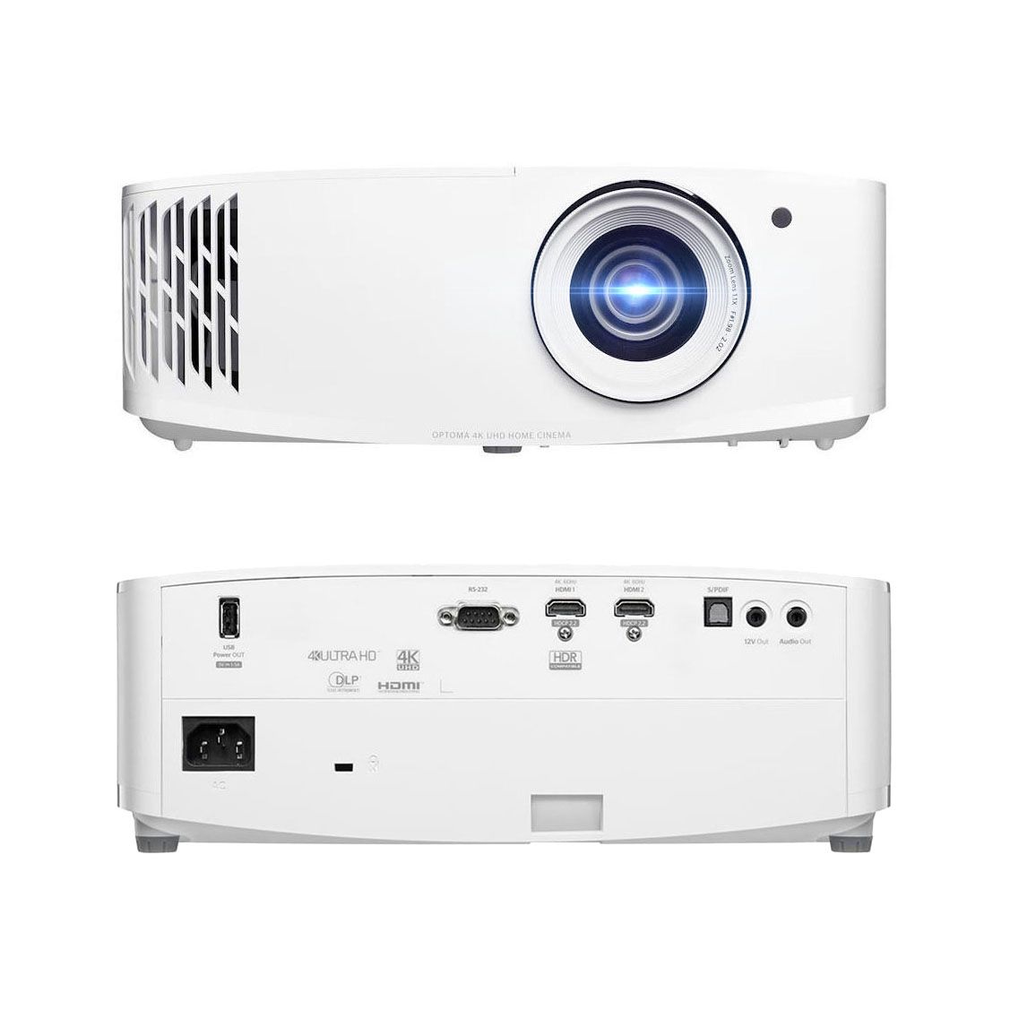 Optoma UHD35x 4K Ultra HD 3840 x 2160p HDR DLP Home Projector | Open Box