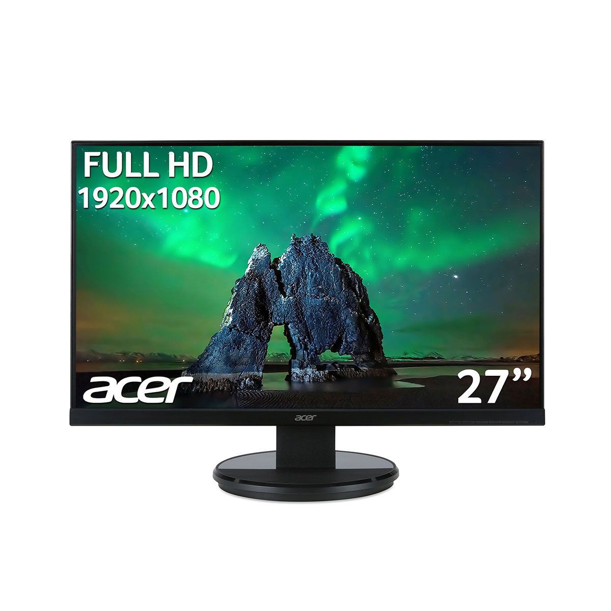 Acer 27" Full HD Monitor K272HLH FreeSync 1ms 75Hz VGA HDMI