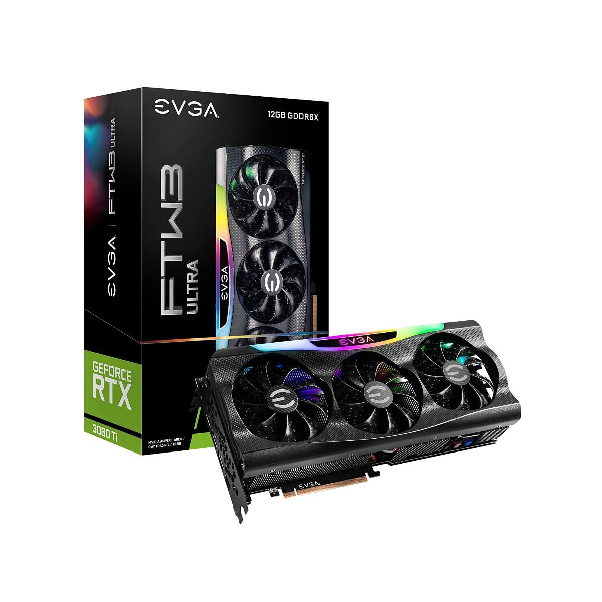 EVGA RTX 3080 Ti Graphics Card FTW3 ULTRA GAMING 12GB Ampere