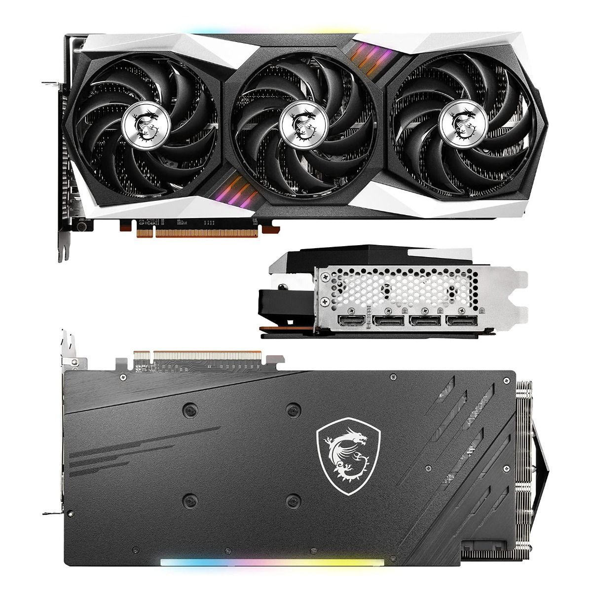 MSI Radeon RX 6800 XT GAMING X TRIO Torx Fan 16GB GDDR6 RGB Graphics Card