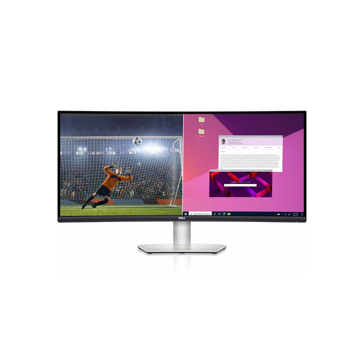 Dell S3423DWC 34" WQHD Ultra Wide Curved Monitor HDMI USB-C