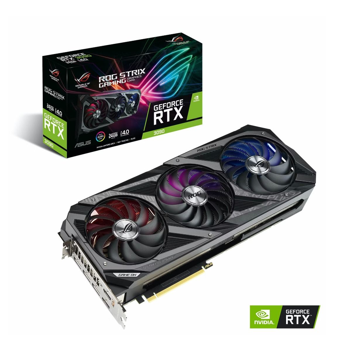 Asus ROG Strix NVIDIA GeForce RTX 3090 OC 24GB Graphics Card