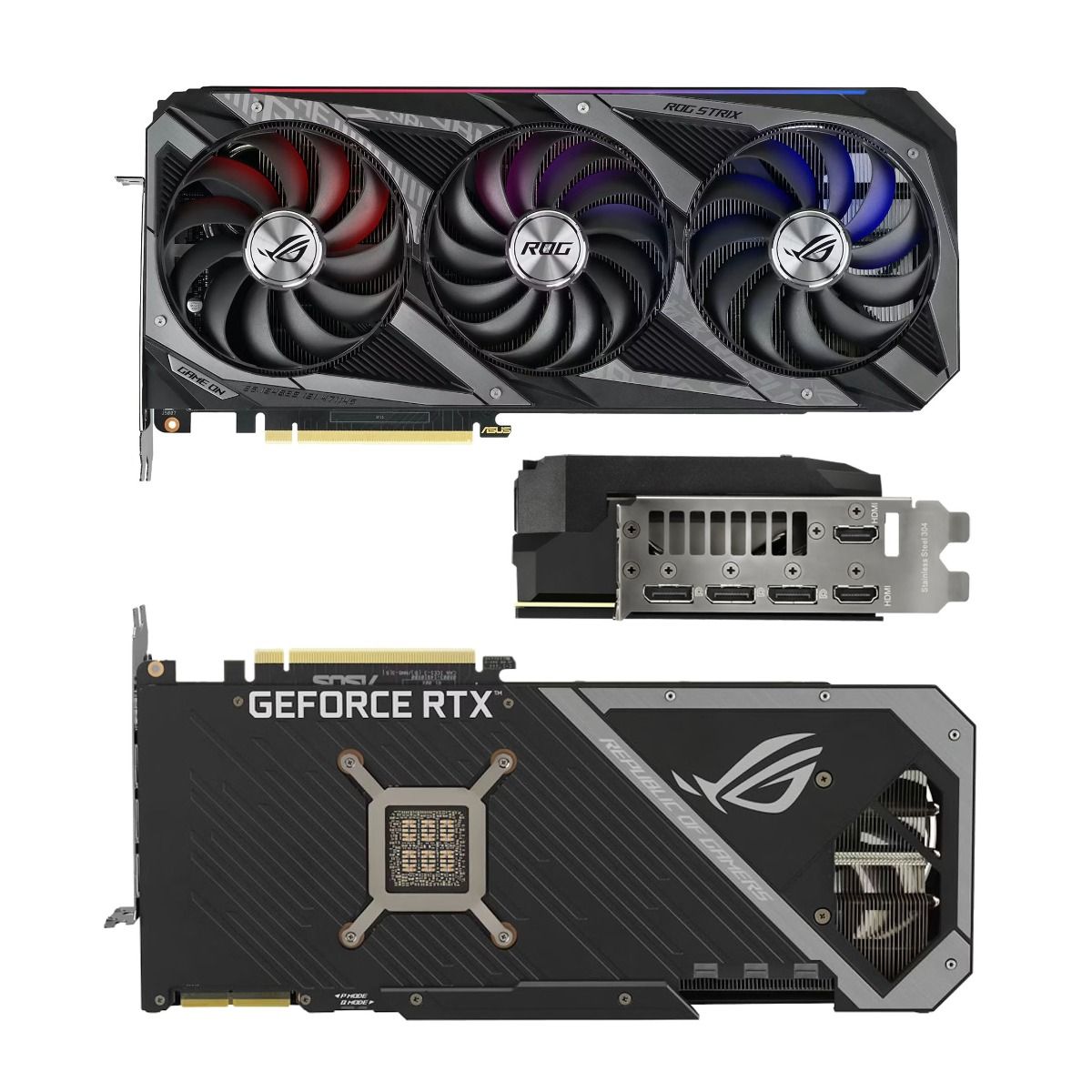 Asus ROG Strix NVIDIA GeForce RTX 3090 OC 24GB Graphics Card