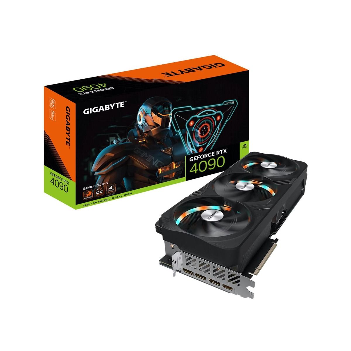 Gigabyte RTX 4090 GAMING OC 24GB GDDR6X Gaming Graphics Card Windforce 3X