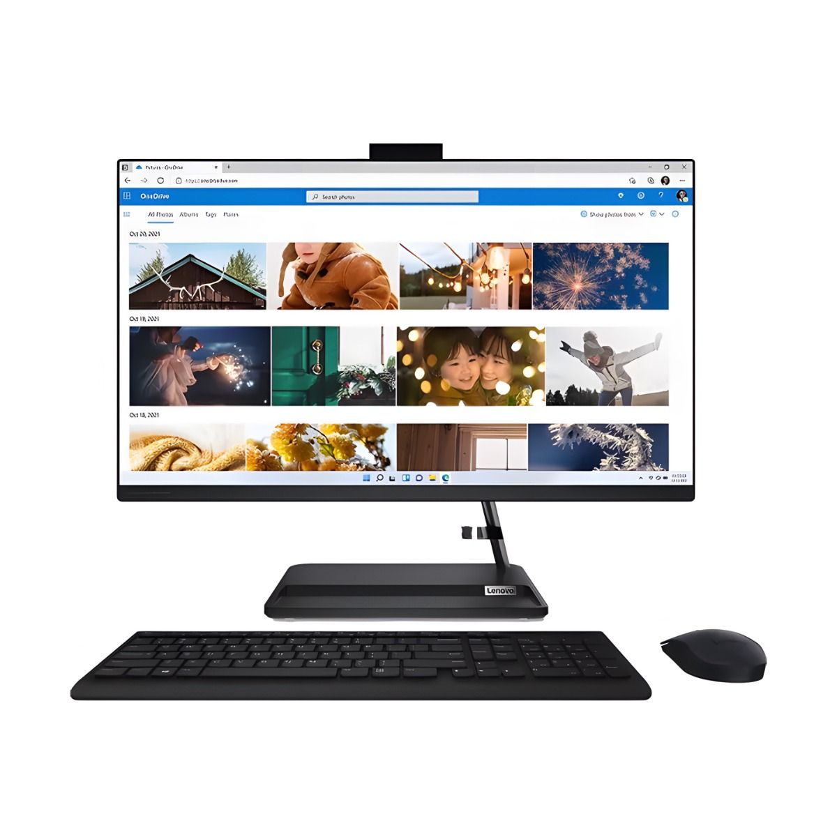 Lenovo IdeaCentre AIO 3 27IAP7 27" PC i3 12th Gen 8GB RAM 512GB SSD Black