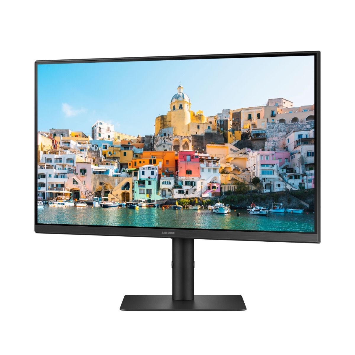 Samsung Essential S40UA 24" Full HD Monitor USB C HDMI DIsplayPort 75Hz Black