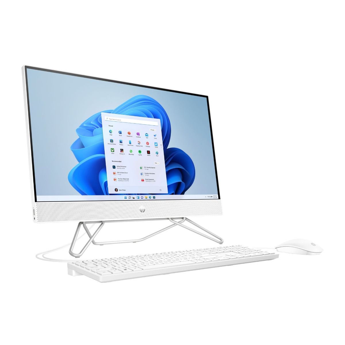 HP 24-cb0023na 23.8" All-in-One PC Ryzen 3 8GB RAM 256GB SSD Starry White