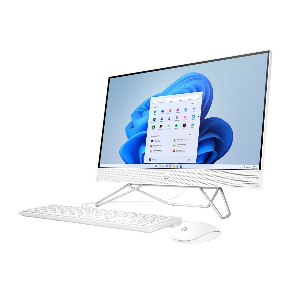 HP 24-cb0023na 23.8" All-in-One PC Ryzen 3 8GB RAM 256GB SSD Starry White