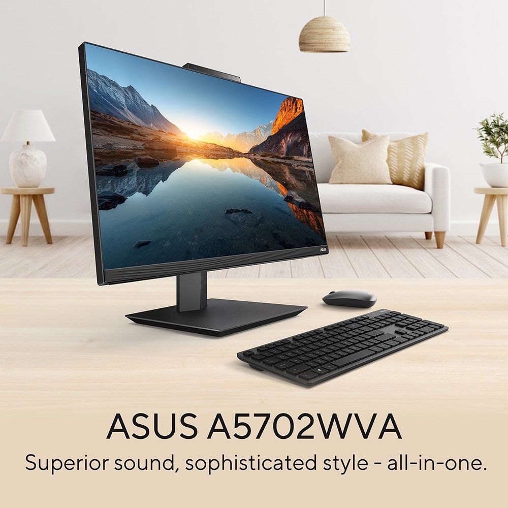 ASUS AiO A5 All-in-One Desktop PC Intel i5 13th Gen 8GB RAM 512GB SSD Black