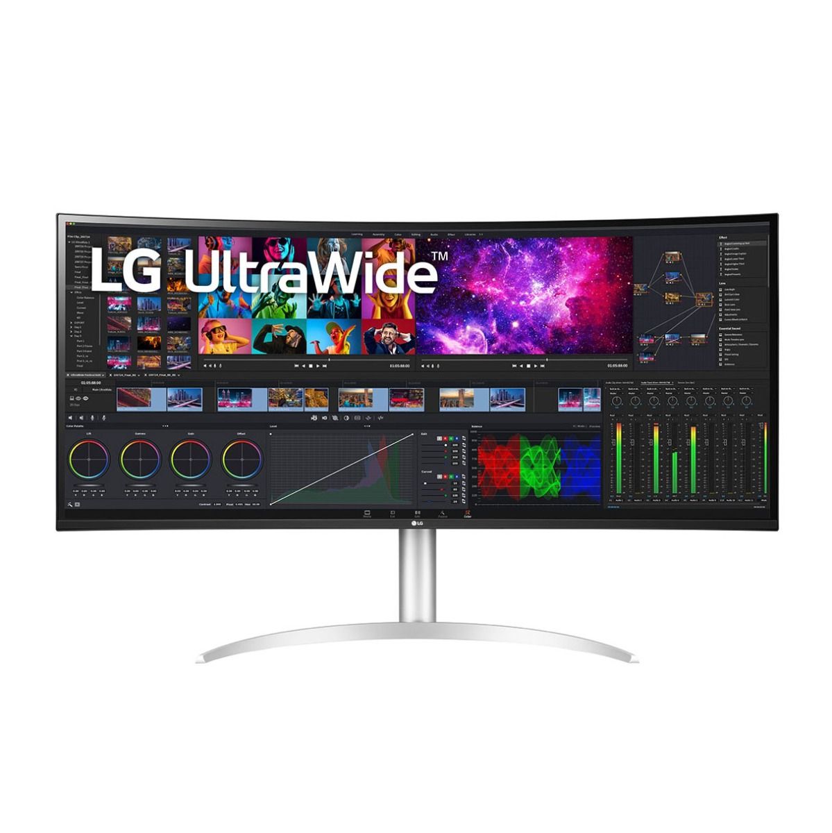 LG UltraWide 39.7" 5K 2K Ultrawide Curved Creator Monitor Nano IPS 72Hz 2500R