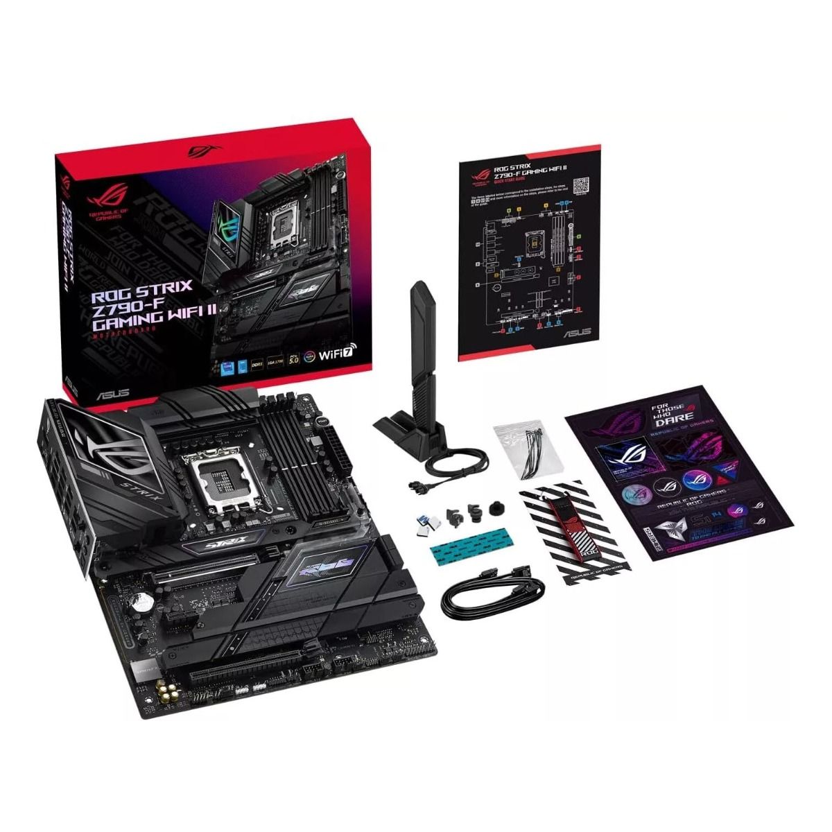 ASUS ROG Strix Z790-F Gaming WiFi II LGA1700 ATX Motherboard M.2, WiFi 7