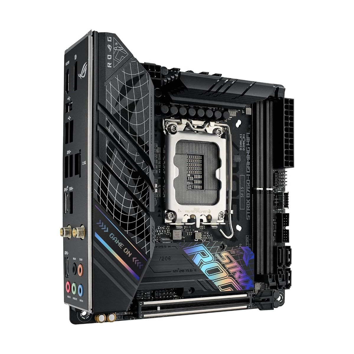 ASUS ROG STRIX B760-I Compact GAMING WIFI Motherboard Mini-ITX LGA 1700 Black