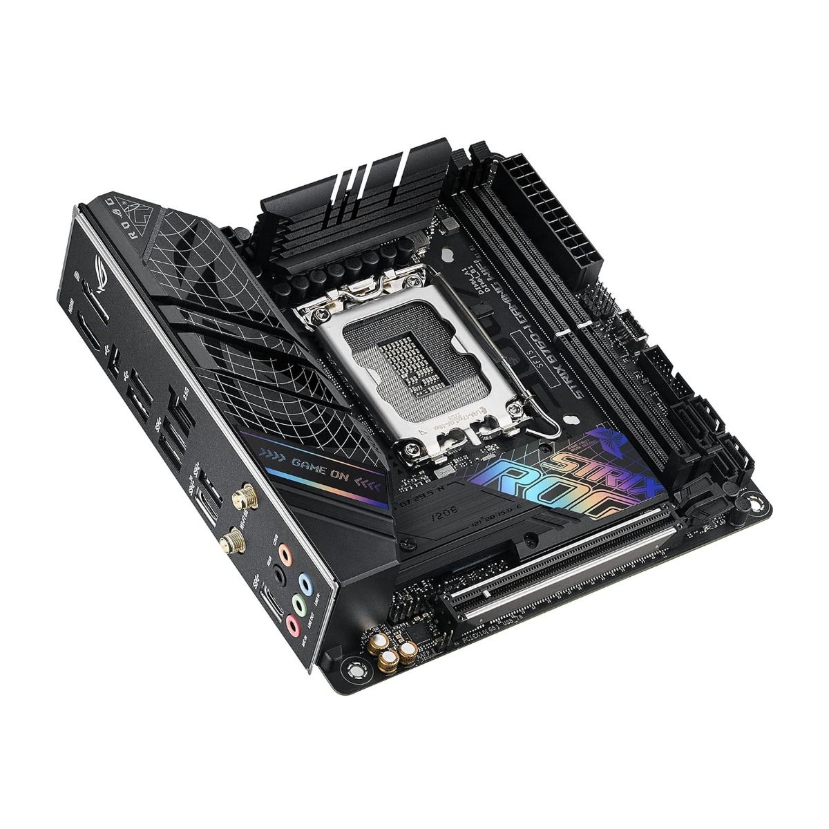 ASUS ROG STRIX B760-I Compact GAMING WIFI Motherboard Mini-ITX LGA 1700 Black