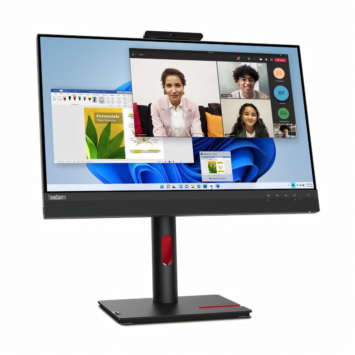 Lenovo ThinkCentre Tiny-In-One 24" Gen 5 Full HD Monitor Black