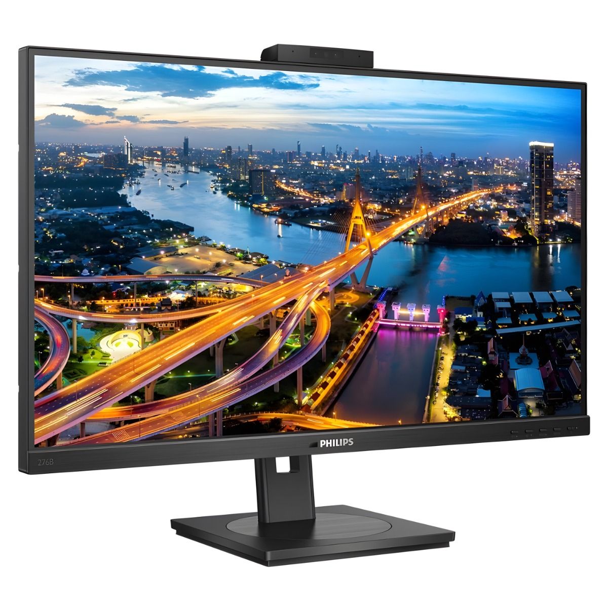 Philips B Line 276B1JH 27" Quad HD IPS Monitor with USB Hub Pop Up Webcam