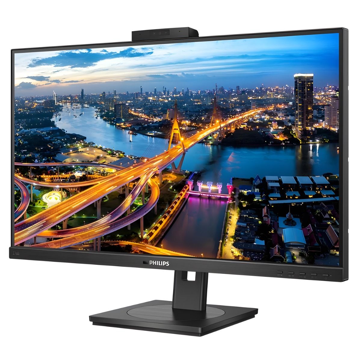 Philips B Line 276B1JH 27" Quad HD IPS Monitor with USB Hub Pop Up Webcam