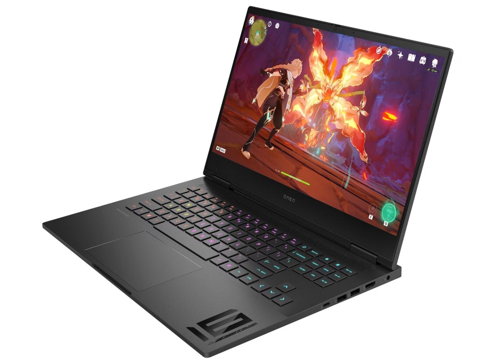 HP Omen 16-xd0001na 16.1" 165Hz Gaming Laptop AMD Ryzen 7 16GB RAM 1TB SSD RTX 4060