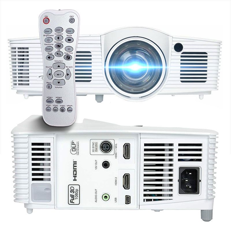 OPTOMA GT1070Xe 1080p DLP Home Cinema Projector 2800 Lumens