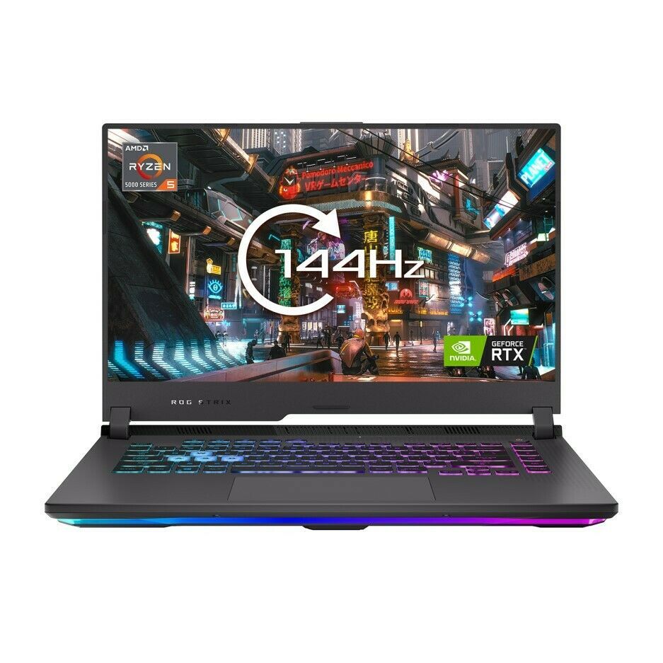 ASUS ROG Strix G15 15.6" Laptop Ryzen 5-5600H 8GB 512GB RTX 3050