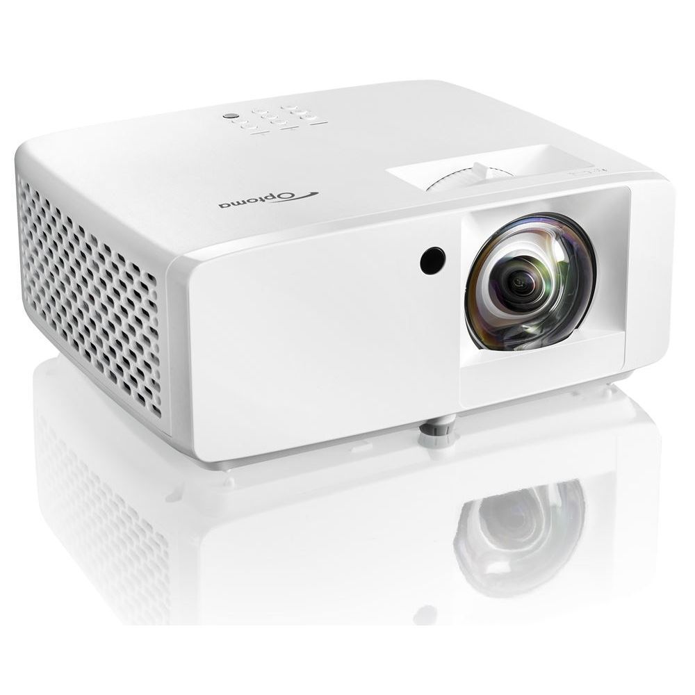 Optoma DLP Short throw Laser Projector 1080p Full HD HDMI 3D Compatibility White