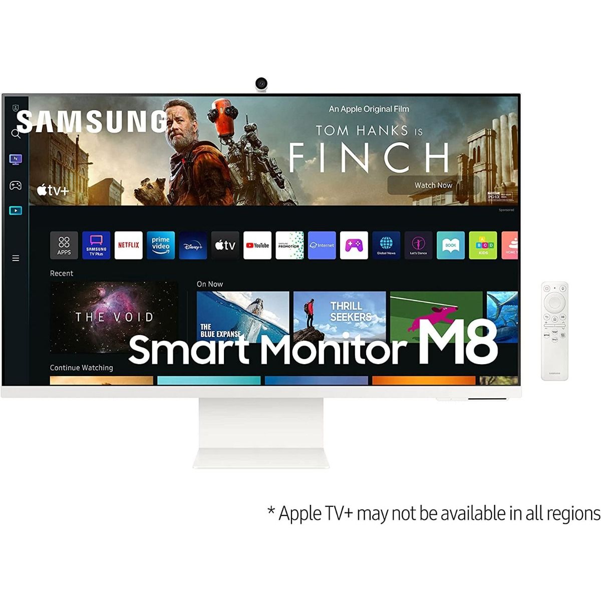 Samsung M80B LS32BM801UUXXU 32" 4K Ultra HD Smart LED Monitor USB-C White