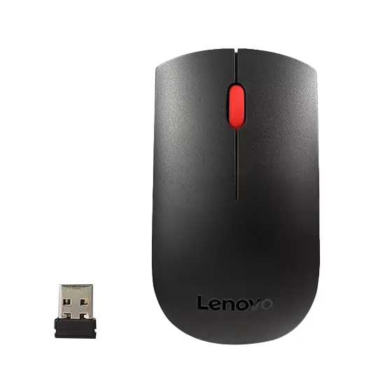 Lenovo Essential Wireless Keyboard and Mouse Combo 2.4 Wireless 1200 DPI Black