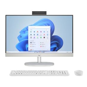 HP 24-cr0021na All-in-One 23.8" Desktop PC Intel i5 13th Gen 8GB RAM 512GB SSD White 8B514EA