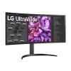 LG UltraWide 34" Wide Quad HD Curved Monitor 60Hz 5ms HDR10 14W Speakers Black