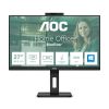 AOC Q27P3QW 27" Quad HD Business Monitor with Webcam & Speakers USB Hub Black